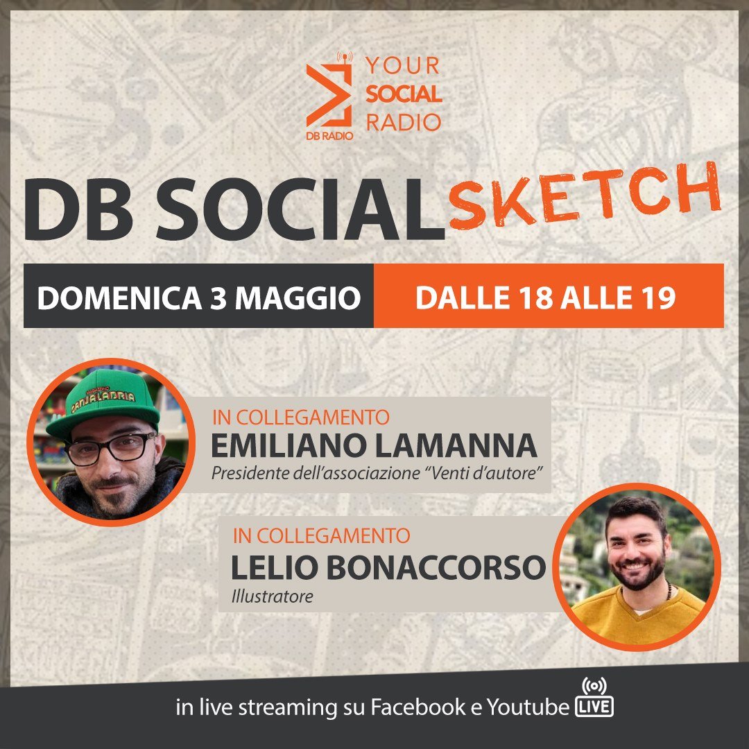 Locandina: DB Radio "A casa nostra cronaca da Riace"