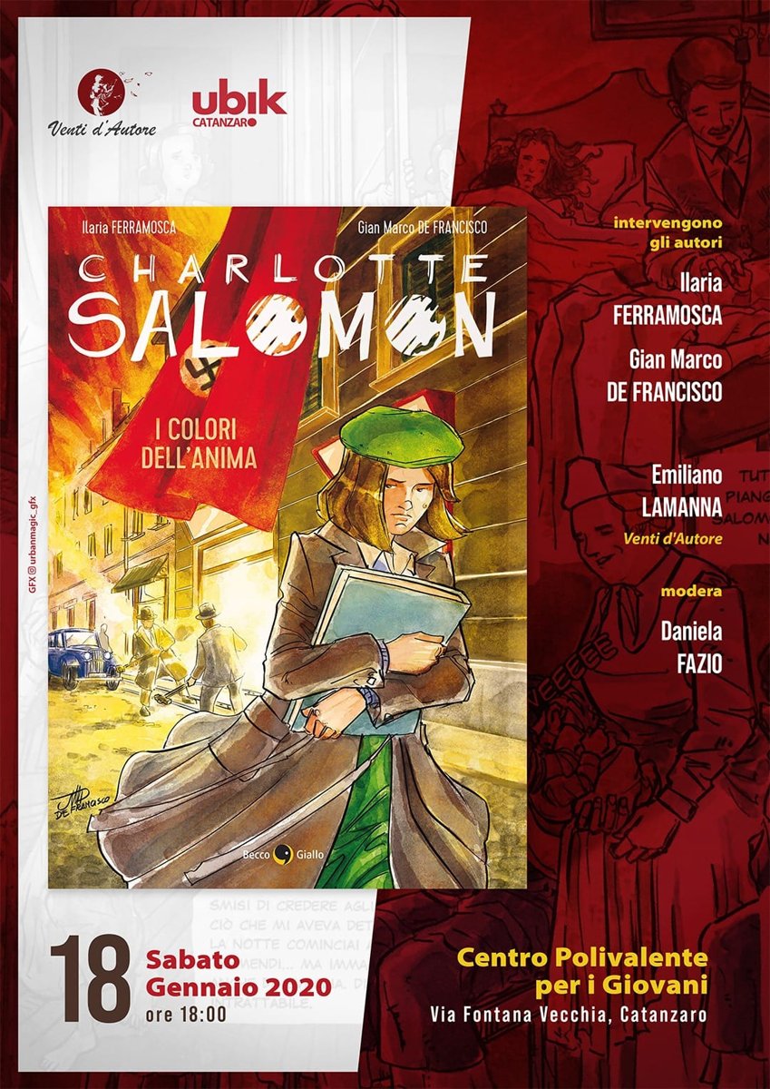 Locandina: Venti d'autore presenta "Charlotte Salomon i colori dell'anima"