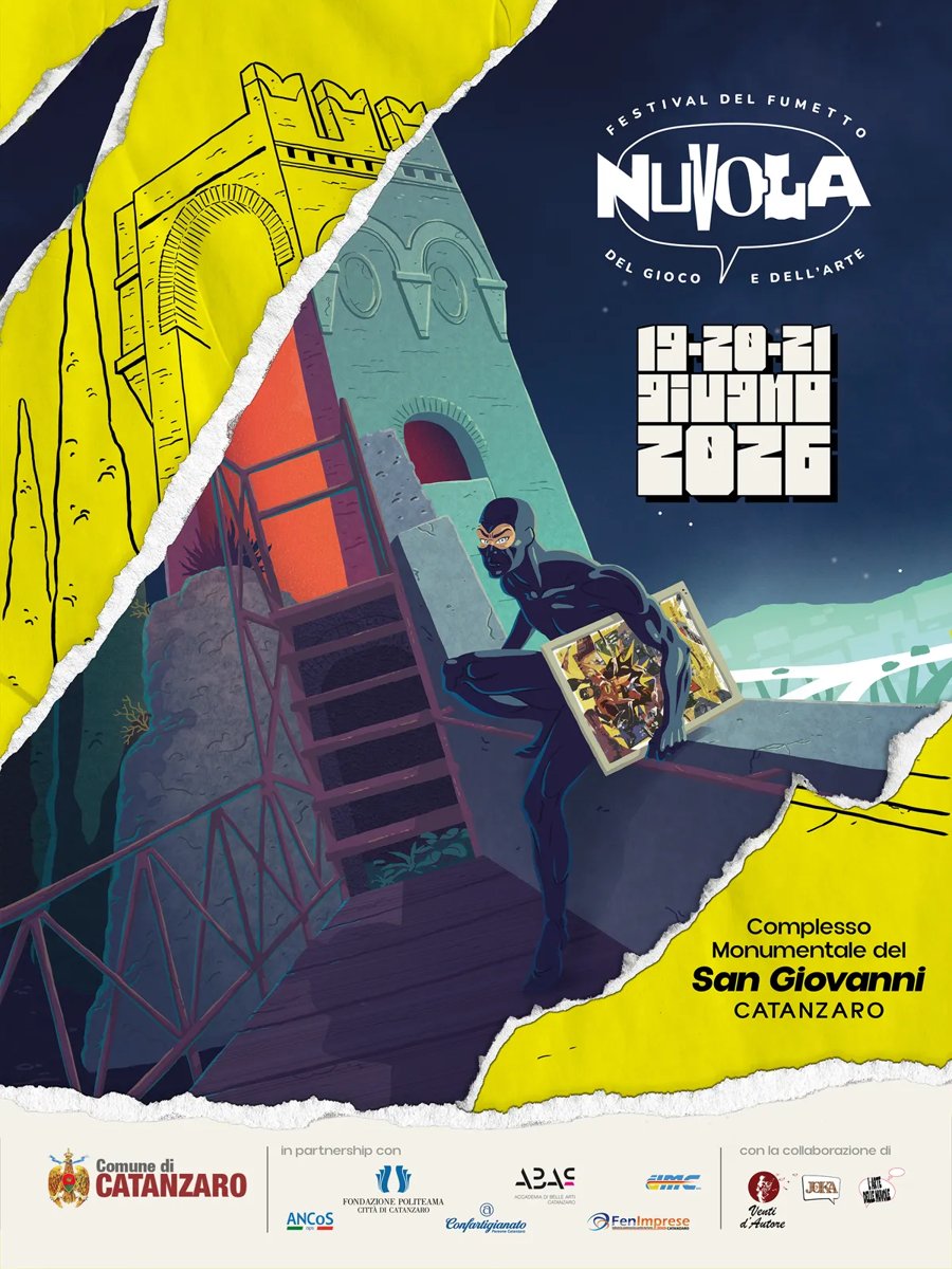 Locandina: Nuvola Comics 2026 · Disegni del destino